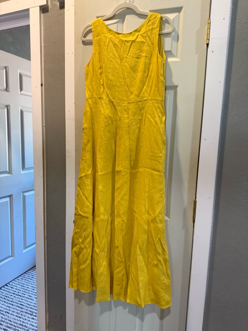 Weekend MaxMara 65% linen dress  Sleeveless Maxi Dress - US size 10